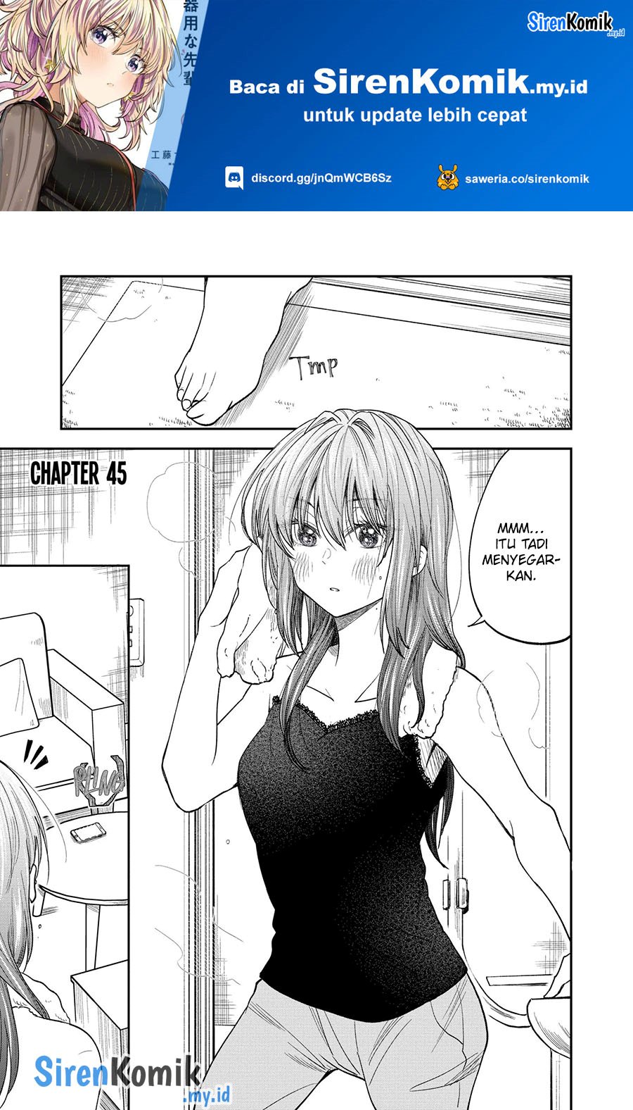 Awkward Senpai Serialization Chapter 45 halaman 2