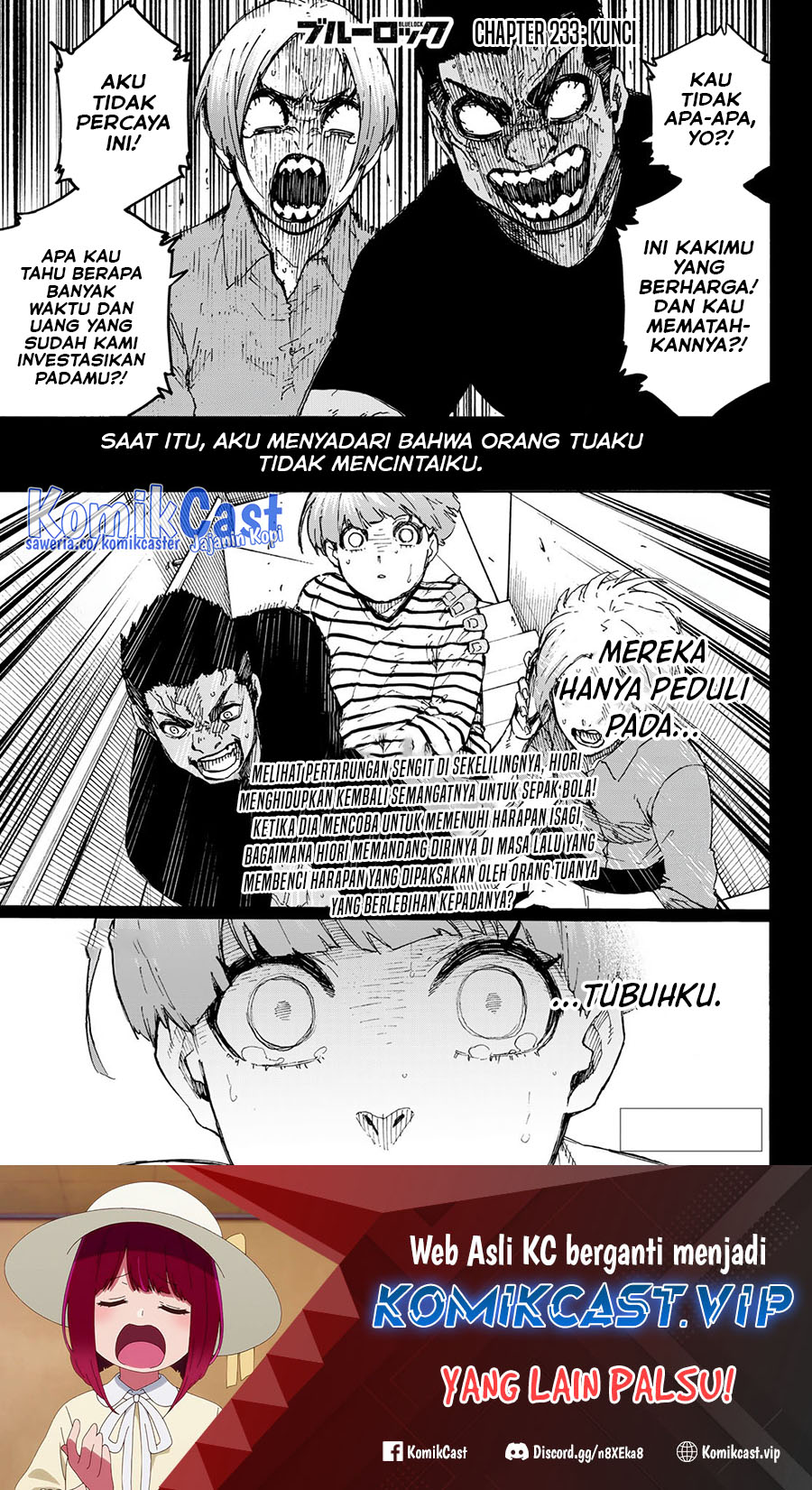 Manga Blue Lock Chapter 233 gambar 2