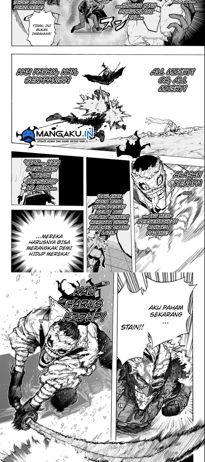 Manga Boku no Hero Academia Chapter 401 gambar 2