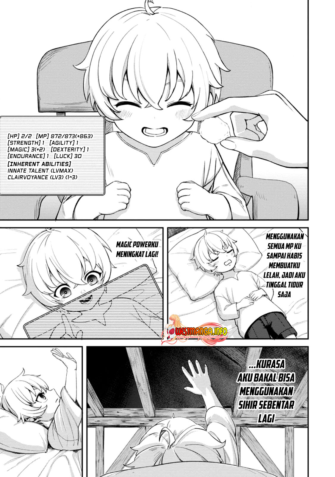 Manga That Time I Got Reincarnated With Talent ~I’ll Work Hard Even if I Go to Another World Chapter 01.3 gambar 2