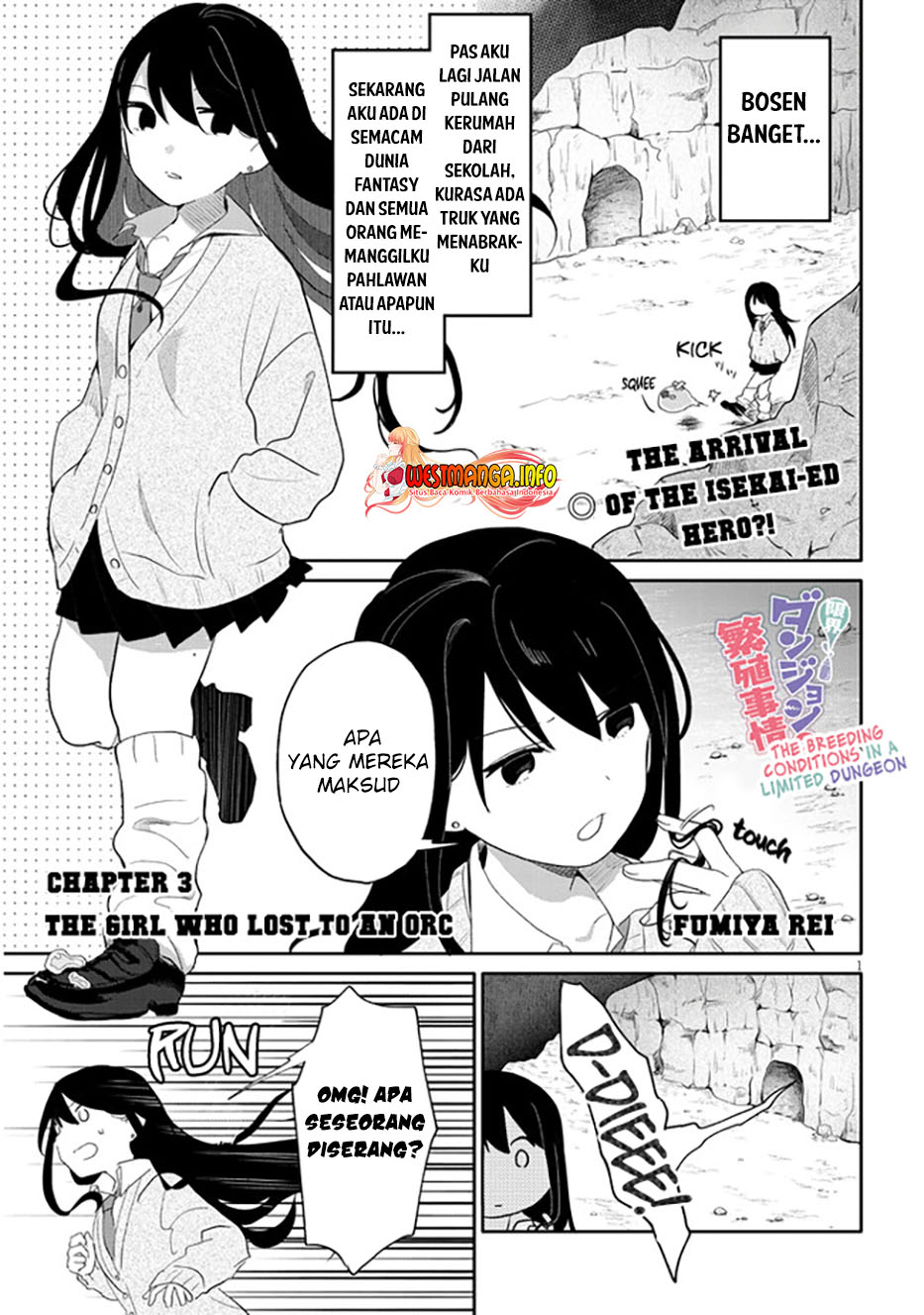 Manga Genkai Dungeon no Hanshoku Jijou Chapter 03 gambar 2