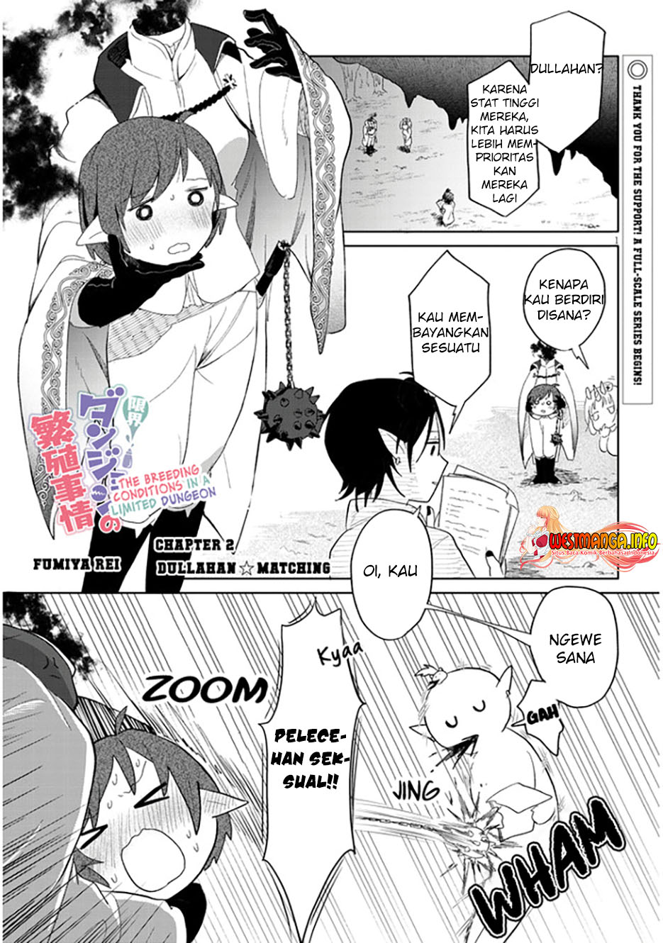 Manga Genkai Dungeon no Hanshoku Jijou Chapter 02 gambar 2