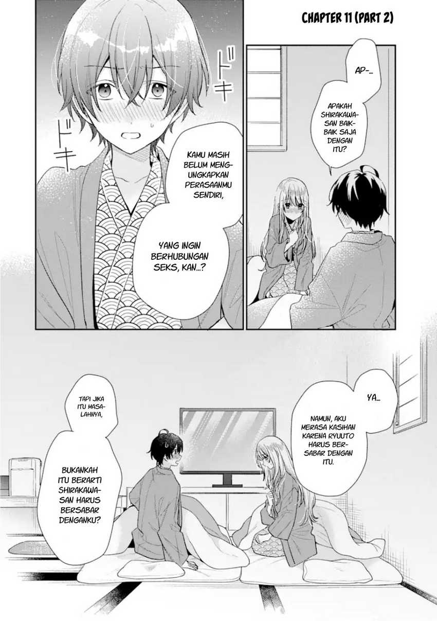 Manga Keiken Zumi na Kimi to, Keikein Zero na Ore ga, Otsukiai Suru Hanashi Chapter 11.2 gambar 2