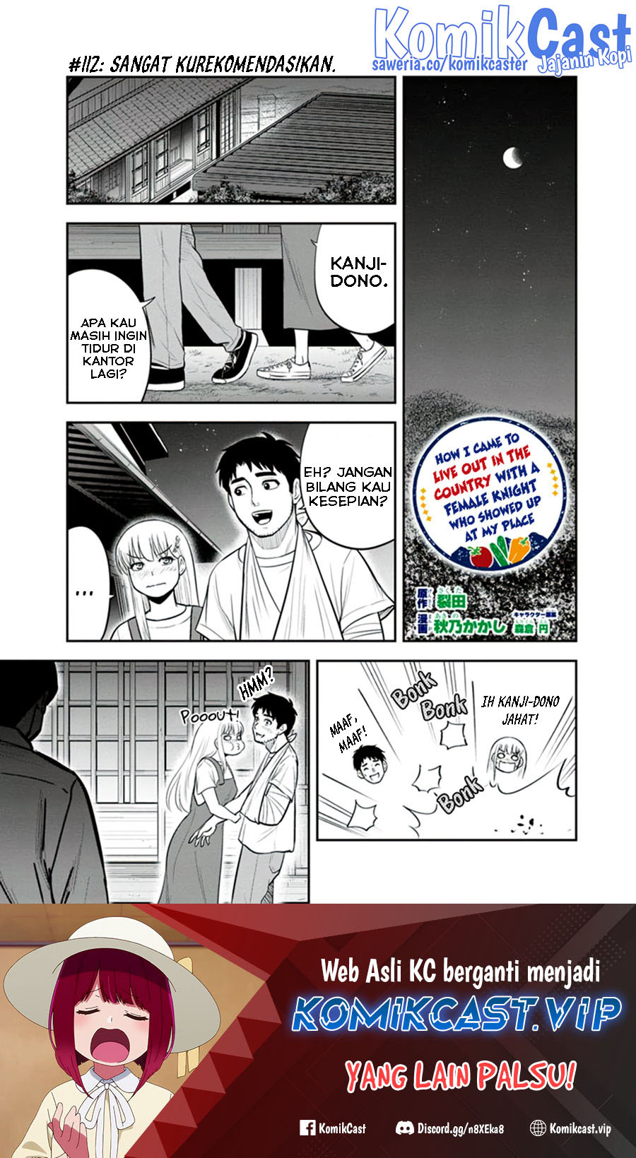 Manga Orenchi ni Kita Onna Kishi to: Inakagurashi suru Koto ni Natta Ken Chapter 112 gambar 2