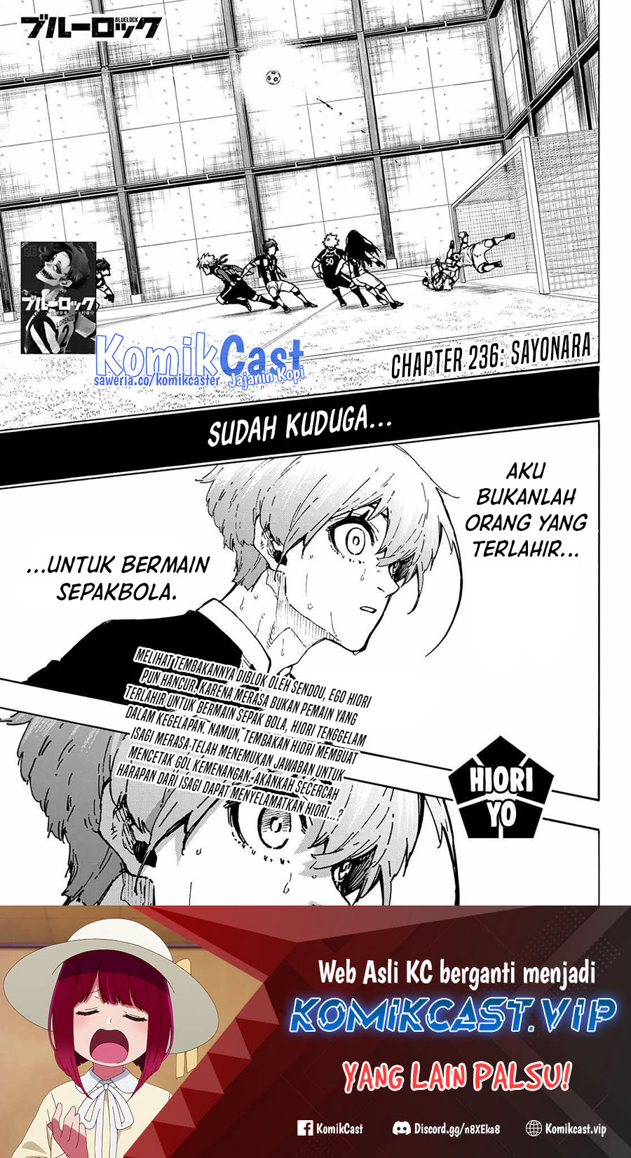 Manga Blue Lock Chapter 236 gambar 2