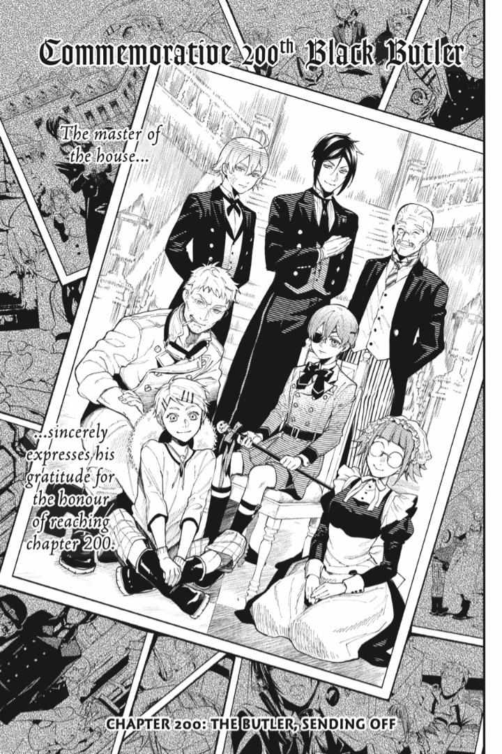 Kuroshitsuji Chapter 200 Gambar 3