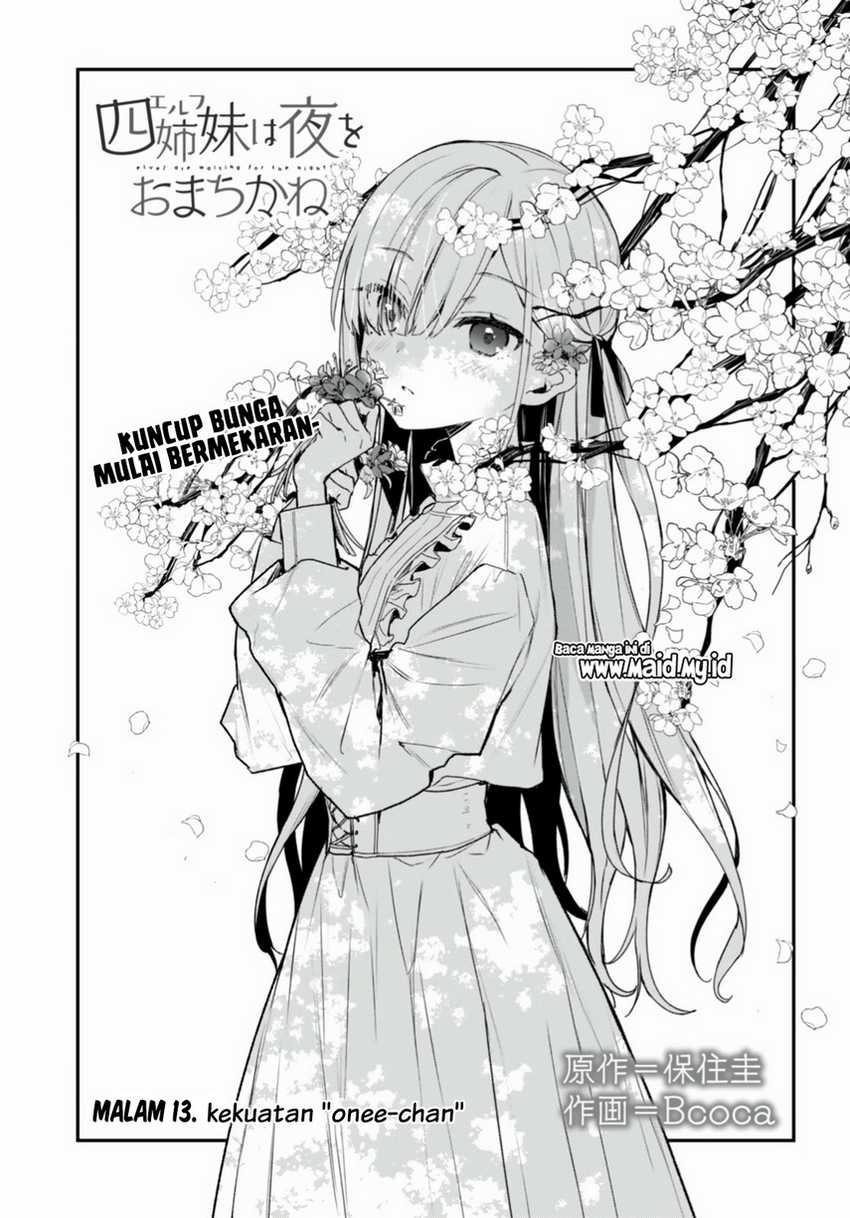 Yonshimai wa Yoru wo Omachikane Chapter 13 Gambar 3