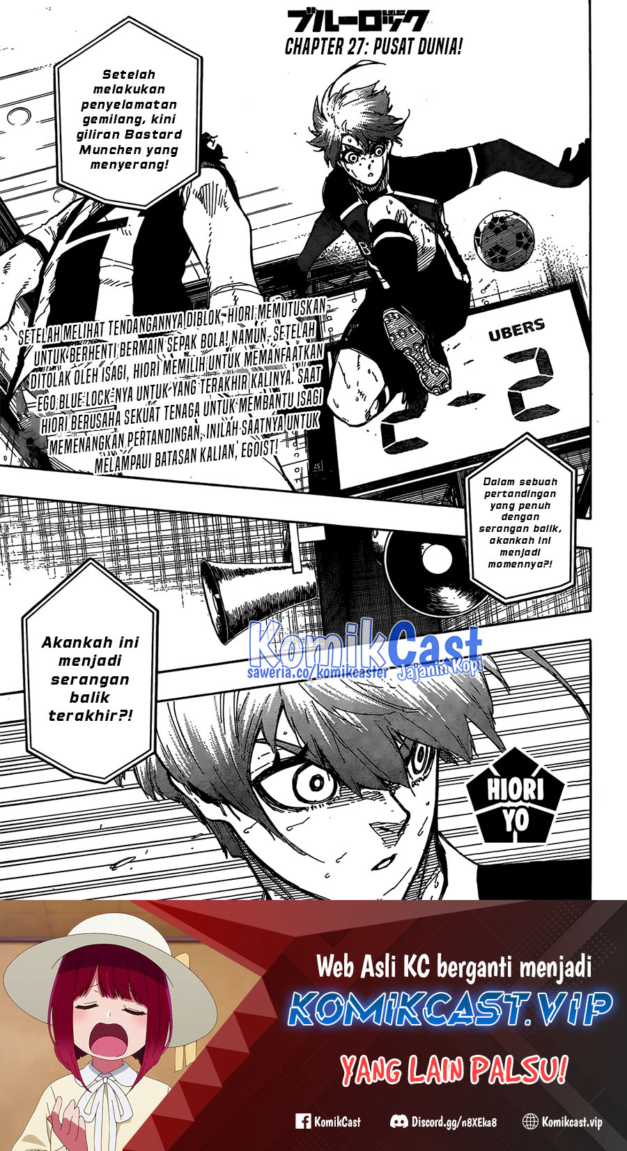 Manga Blue Lock Chapter 237 gambar 2