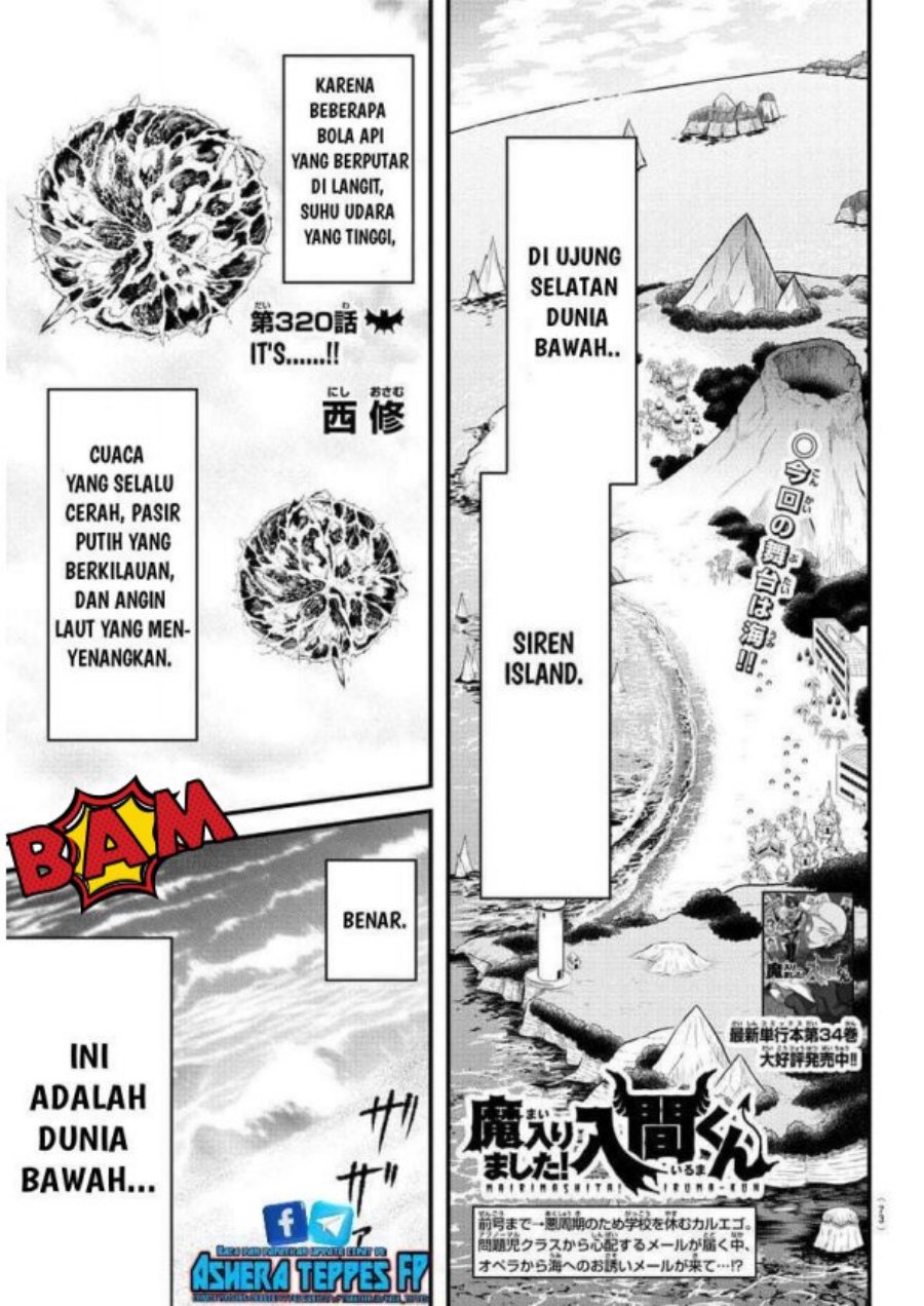 Manga Mairimashita! Iruma-kun Chapter 320 gambar 2