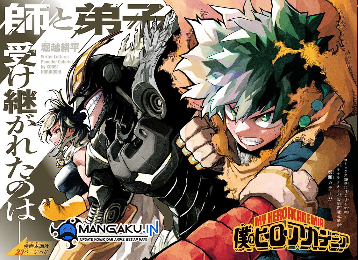 Manga Boku no Hero Academia Chapter 403 gambar 2