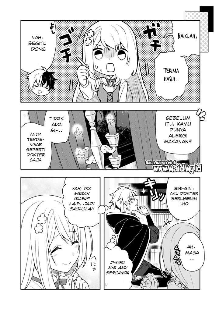 Manga Konyaku Haki Sareta Reijo Wo Hirotta Ore Ga, Ikenai Koto Wo Oshiekomu Oishi Mono Wo Tabesasete Oshare Wo Sasete, Sekaichi Shiawasena Shojo Ni Produce! Chapter 05 gambar 2