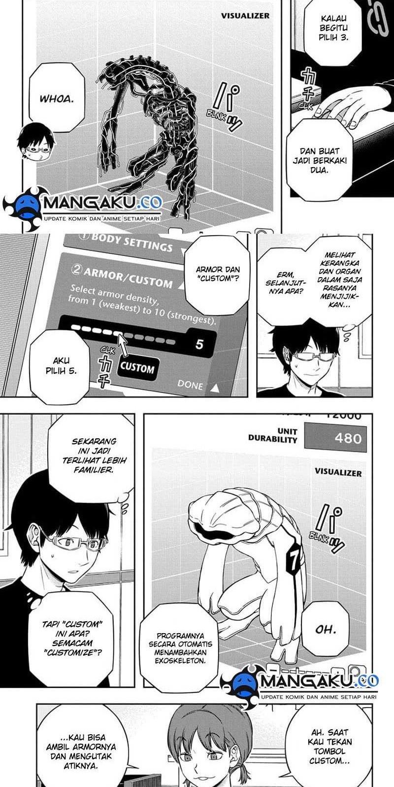 Manga World Trigger Chapter 238 gambar 2