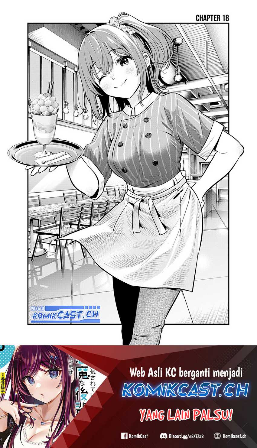 Manga Kanojo ni Uwaki Sareteita Ore ga Koakuma na Kouhai ni Natsukarete Imasu Chapter 18 gambar 2