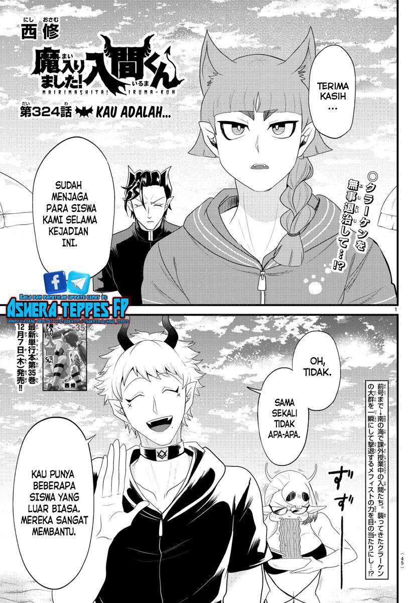 Manga Mairimashita! Iruma-kun Chapter 324 gambar 2