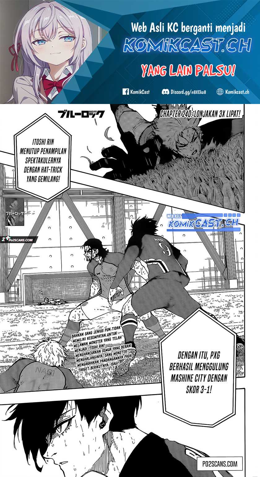 Manga Blue Lock Chapter 240 gambar 2
