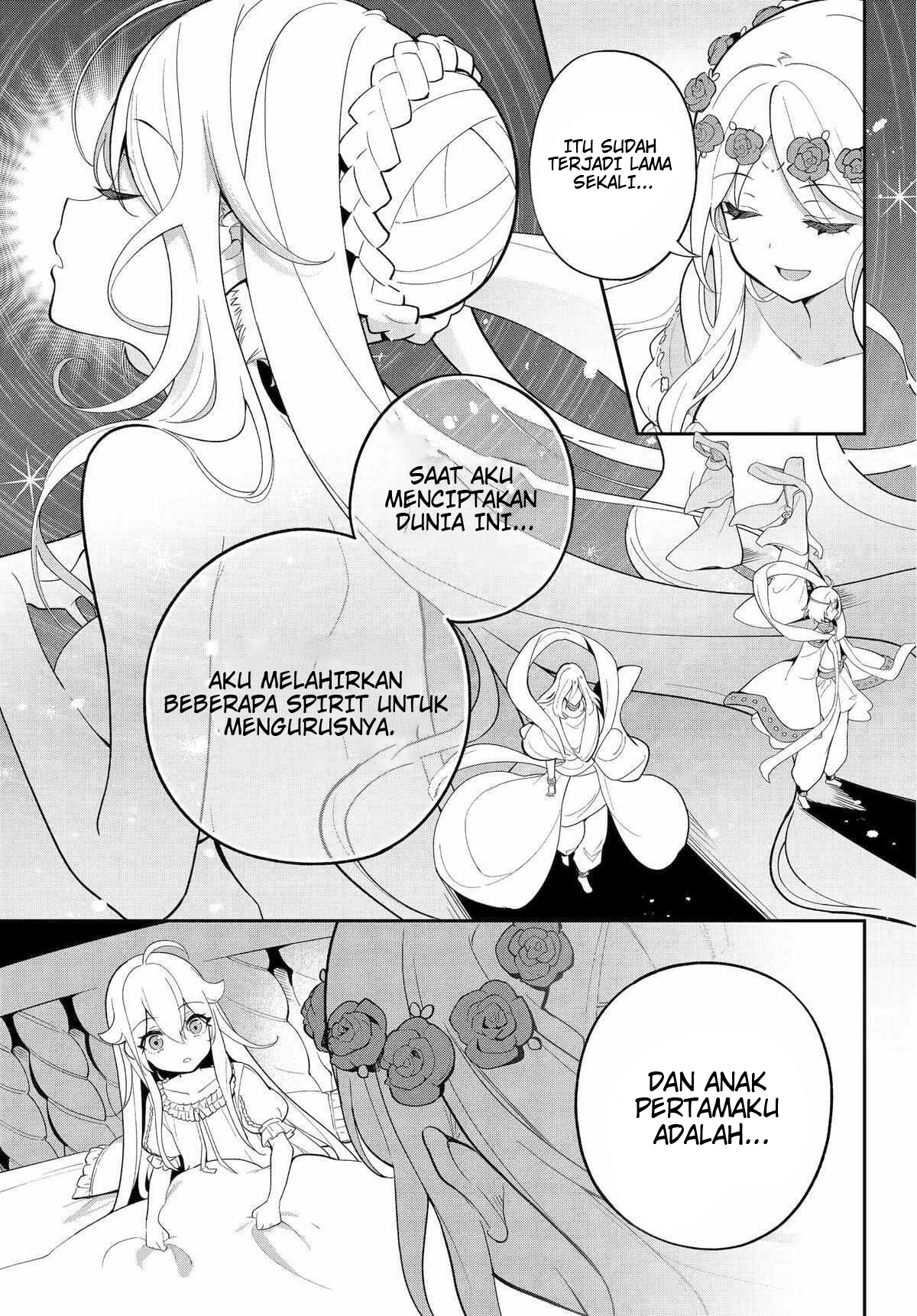 Manga Chichi wa Eiyuu, Haha wa Seirei, Musume no Watashi wa Tenseisha Chapter 54 gambar 2