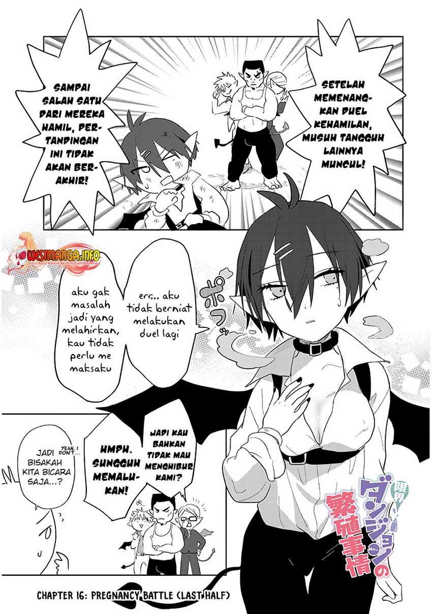 Manga Genkai Dungeon no Hanshoku Jijou Chapter 16 gambar 2