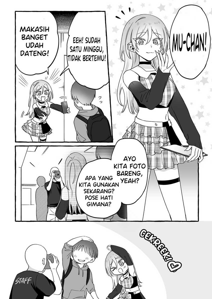 Manga Damedol to Sekai ni Hitori Dake no Fan (Serialization) Chapter 14 gambar 2