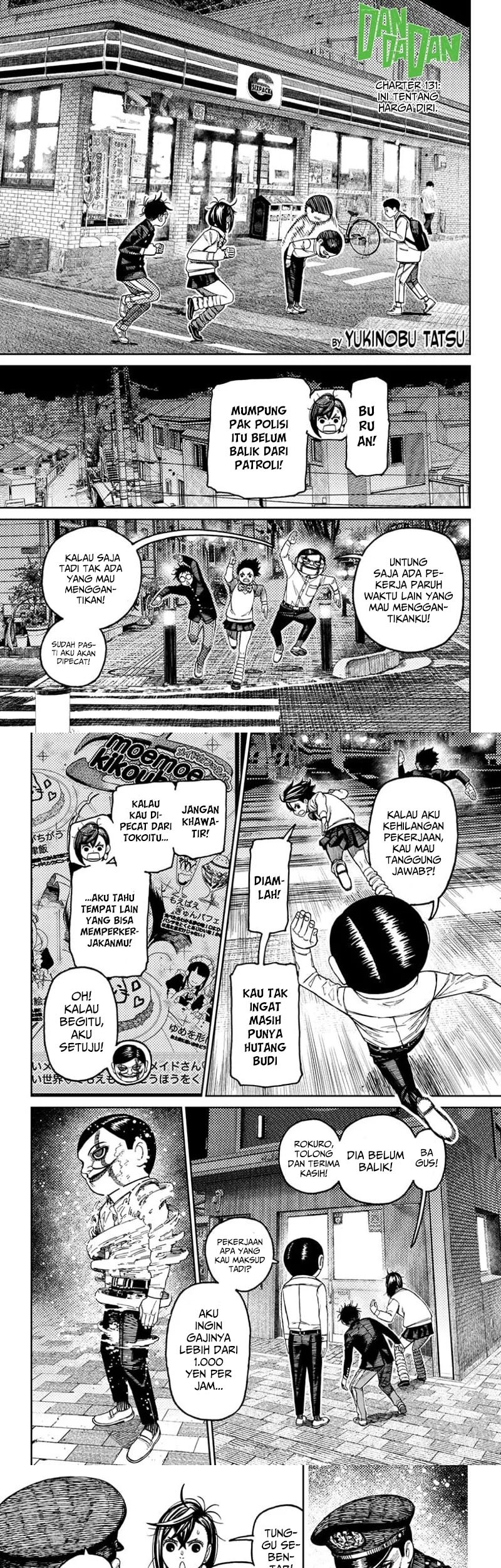 Manga DANDADAN Chapter 131 gambar 2