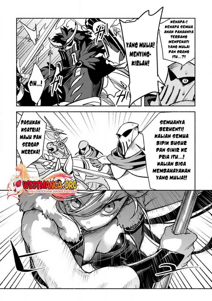 Manga Sono Monban, Saikyou Nitsuki: Tsuihou Sareta Bougyo Ryoku 9999 no Senshi, Outo no Monban Toshite Musou Suru Chapter 26.2 gambar 2