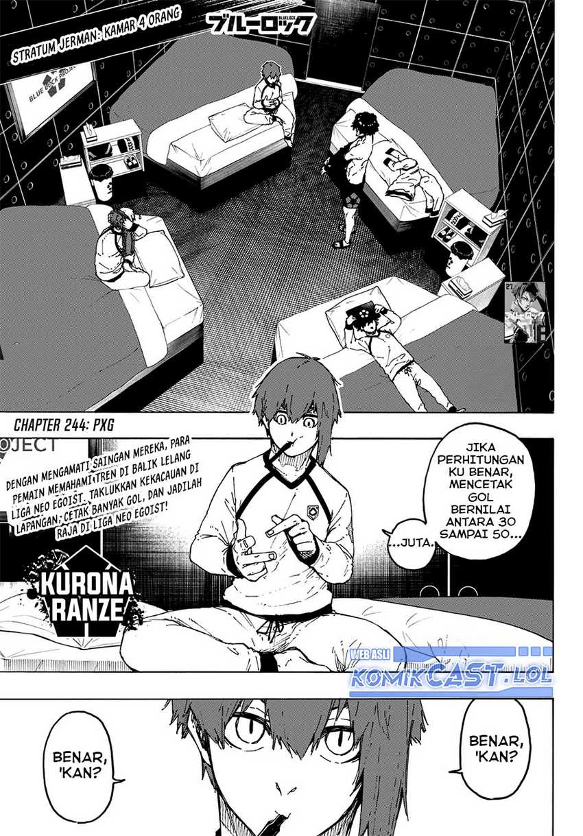 Manga Blue Lock Chapter 244 gambar 2
