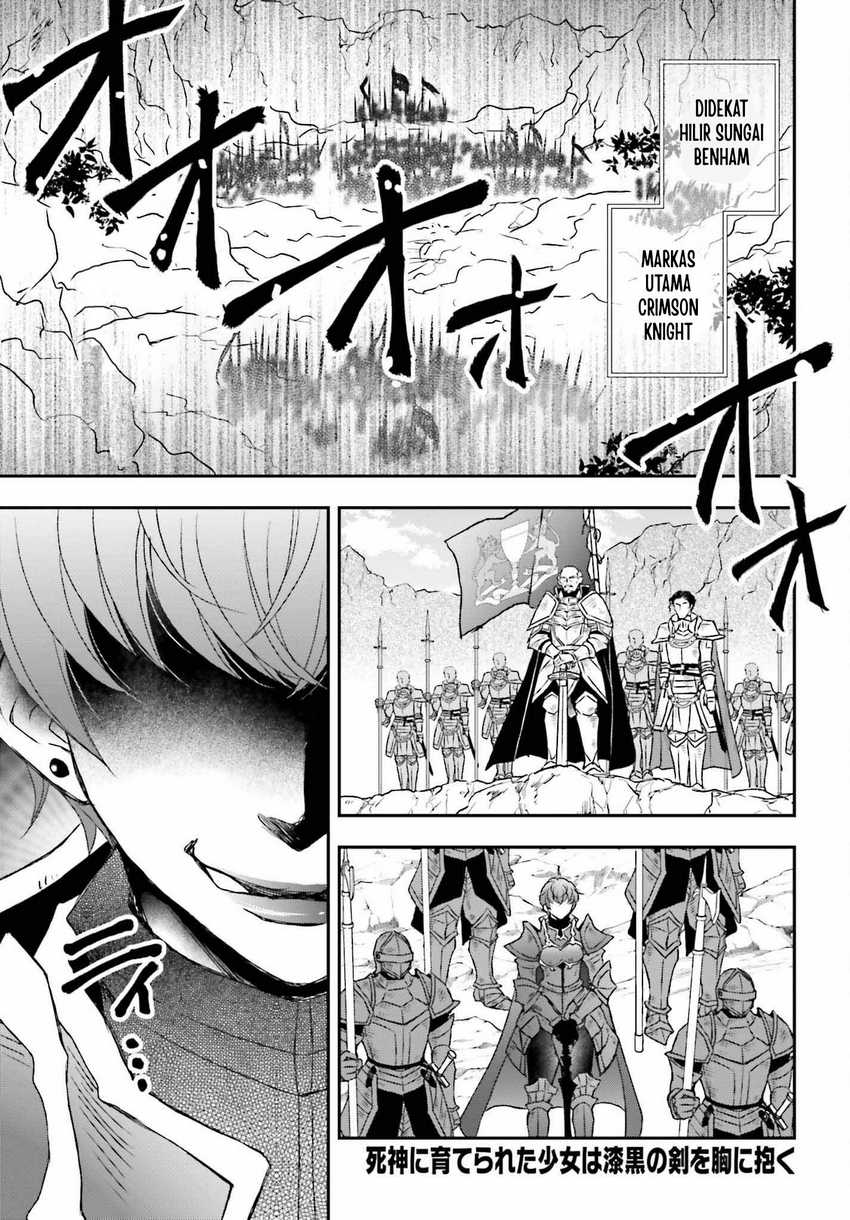 Manga Shinigami ni Sodaterareta Shoujo wa Shikkoku no Tsurugi wo Mune ni Idaku Chapter 37 gambar 2