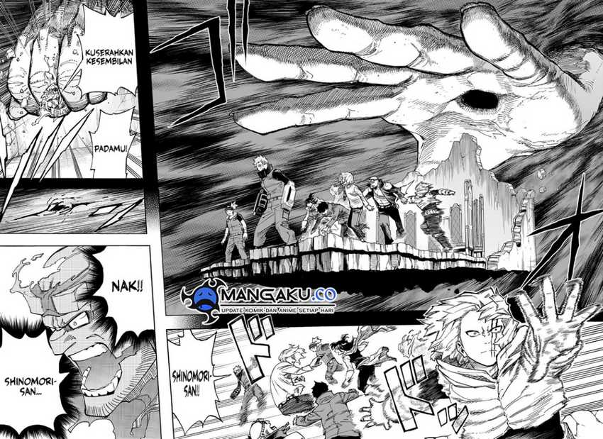 Manga Boku no Hero Academia Chapter 411 gambar 2