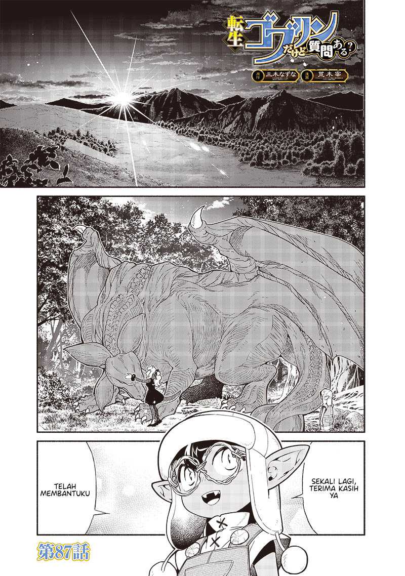 Manga Tensei Goblin da kedo Shitsumon aru? Chapter 87 gambar 2