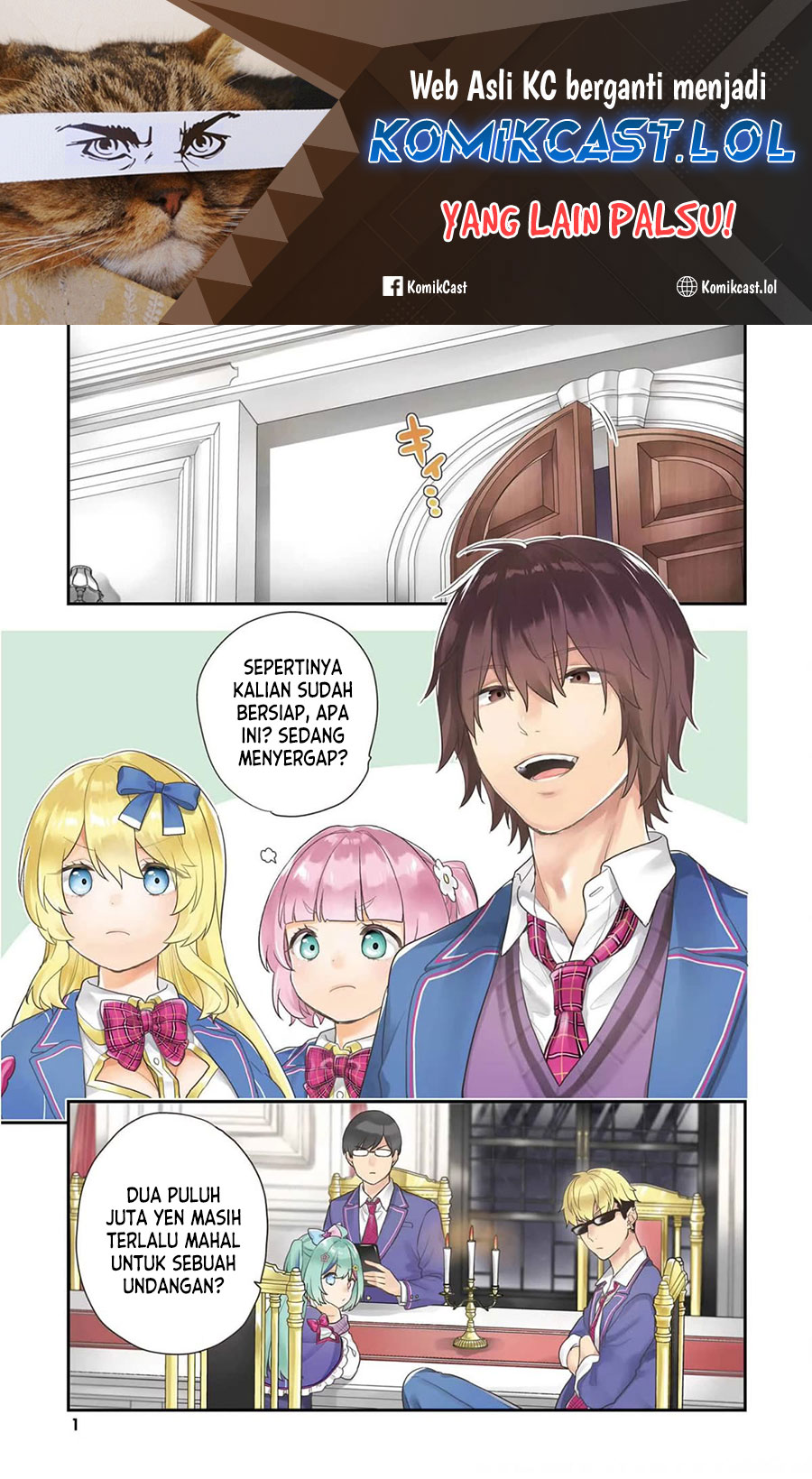 Manga Jishou F-Rank no Oniisama ga Game de Hyouka sareru Gakuen no Chouten ni Kunrin suru Sou desu yo? Chapter 38 gambar 2