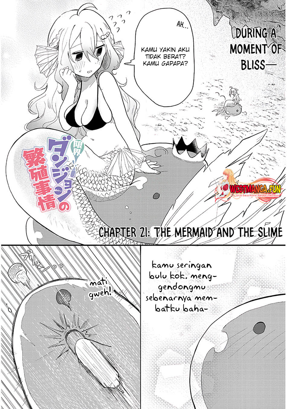 Manga Genkai Dungeon no Hanshoku Jijou Chapter 21 gambar 2