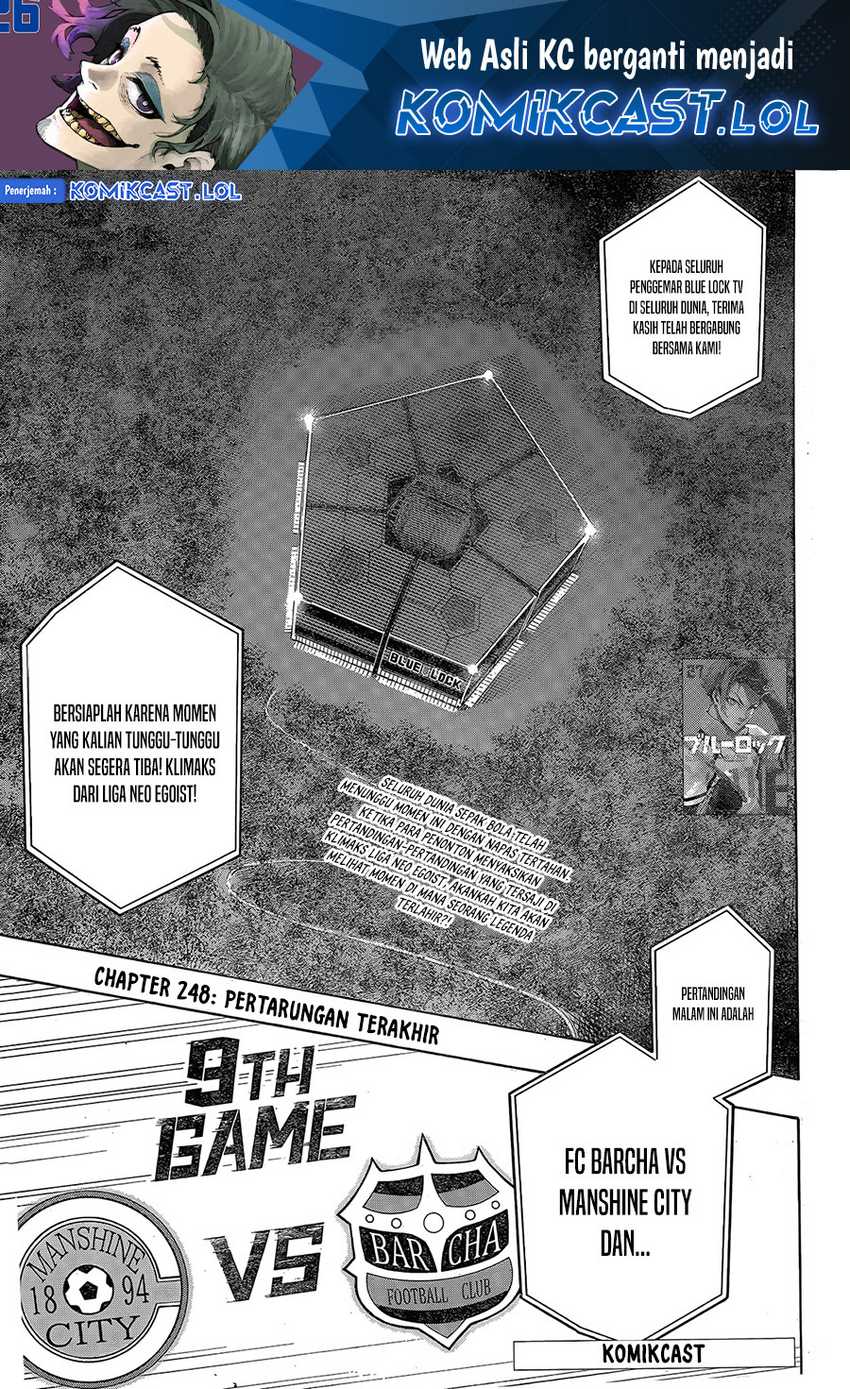 Manga Blue Lock Chapter 248 gambar 2