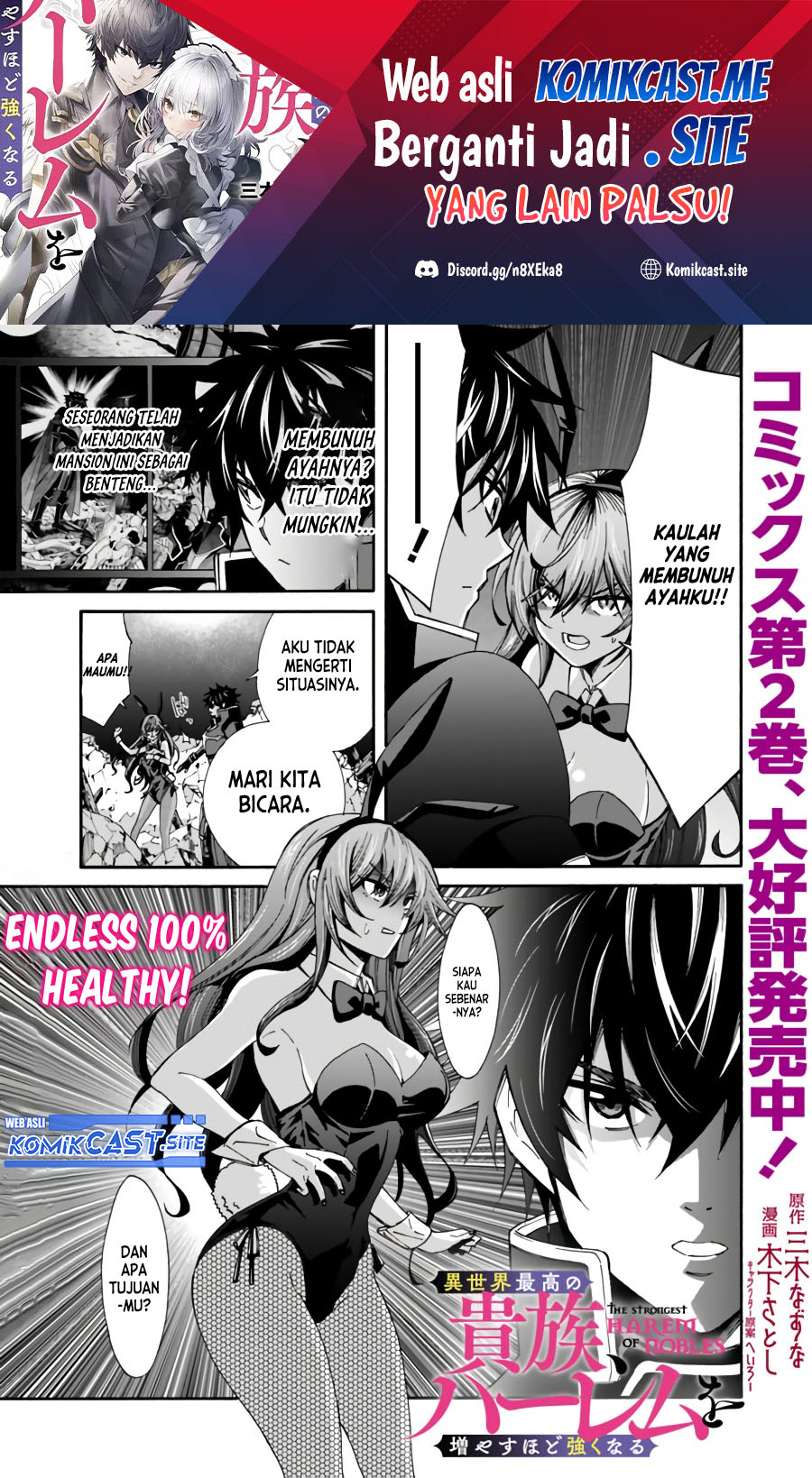 Manga Isekai Saikou no Kizoku, Harem wo Fuyasu Hodo Tsuyoku Naru Chapter 19 gambar 2