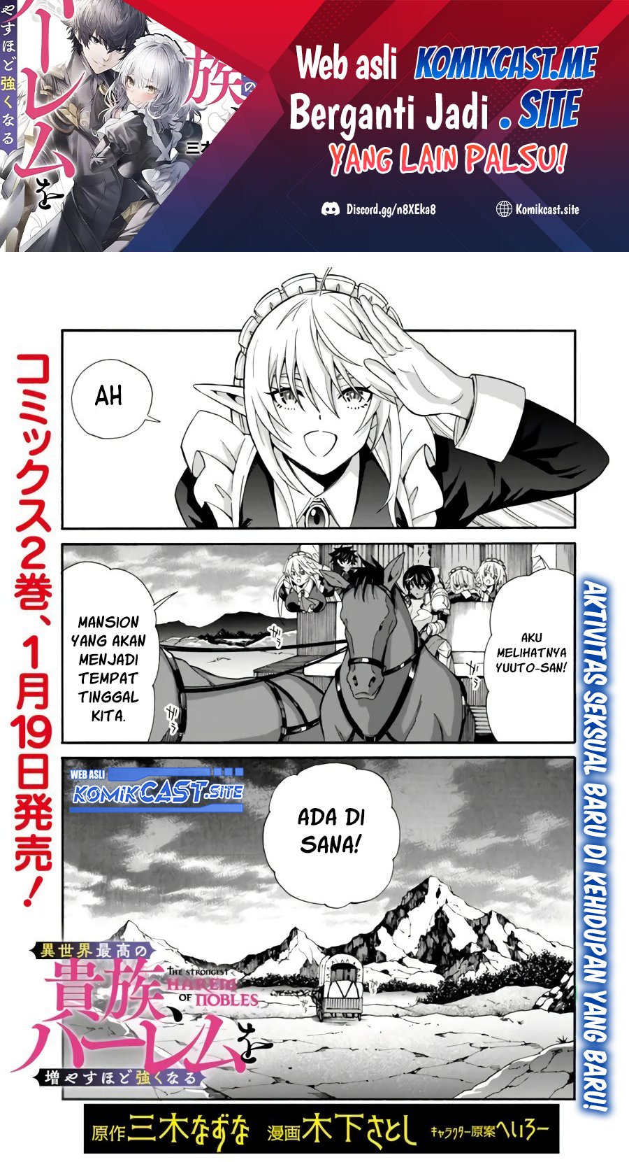Manga Isekai Saikou no Kizoku, Harem wo Fuyasu Hodo Tsuyoku Naru Chapter 18 gambar 2