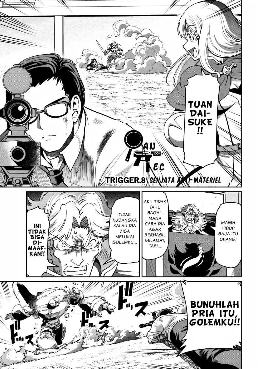 Manga Isekai Shoukan Oji-san no Juumusou Life – Sabage Suki Salaryman wa Kaisha Owari ni Isekai e Chokki suru Chapter 08 gambar 2