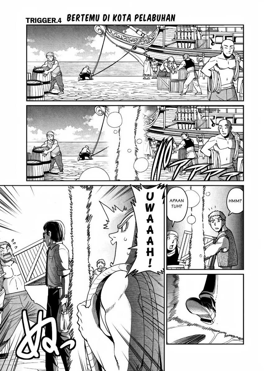 Manga Isekai Shoukan Oji-san no Juumusou Life – Sabage Suki Salaryman wa Kaisha Owari ni Isekai e Chokki suru Chapter 04 gambar 2