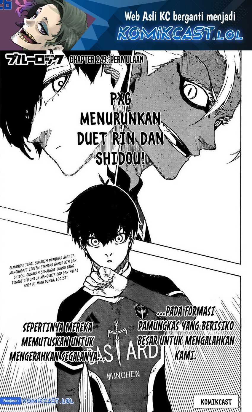 Manga Blue Lock Chapter 249 gambar 2