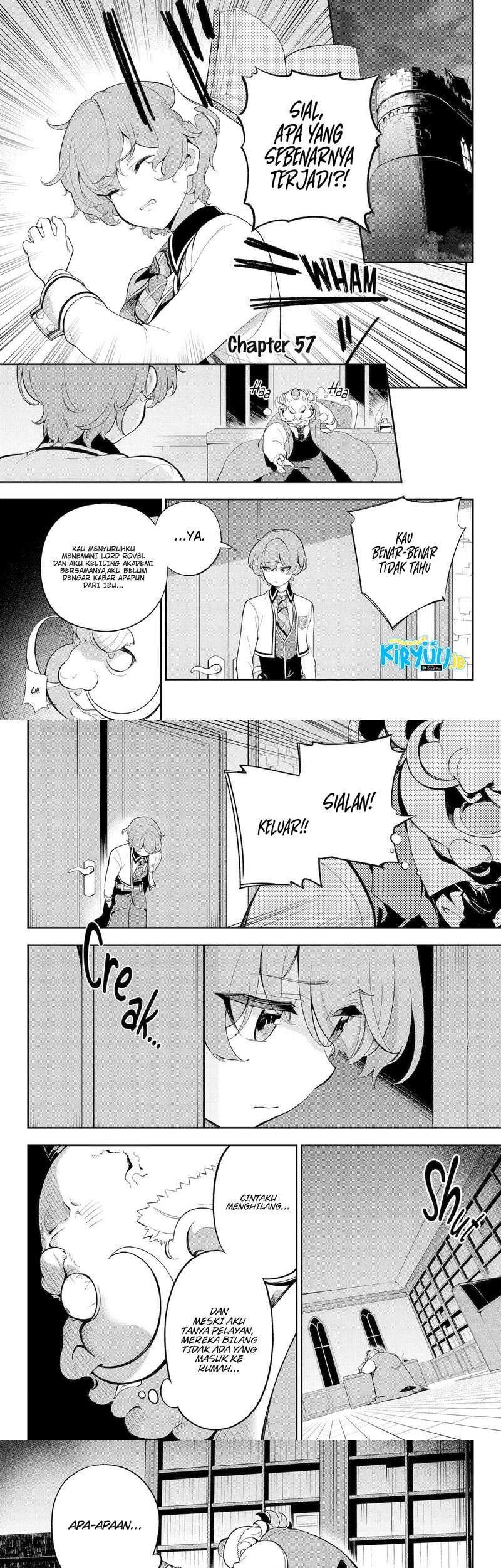 Manga Chichi wa Eiyuu, Haha wa Seirei, Musume no Watashi wa Tenseisha Chapter 57 gambar 2