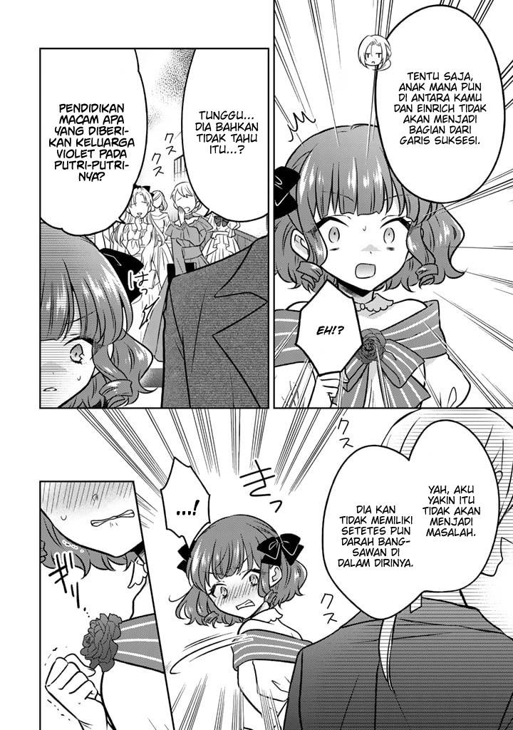 Manga Moto Ansatsusha, Tensei shita Kizoku no Reijou ni narimashita Chapter 11.2 gambar 2