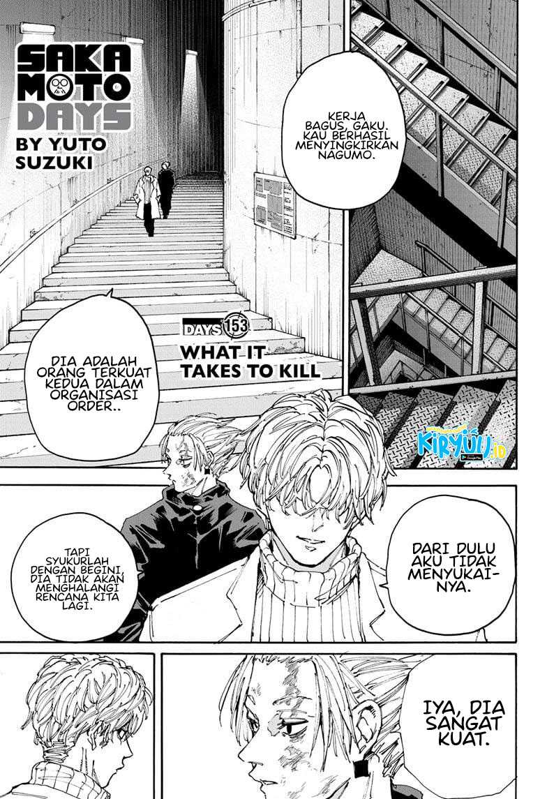 Manga Sakamoto Days Chapter 153 gambar 2