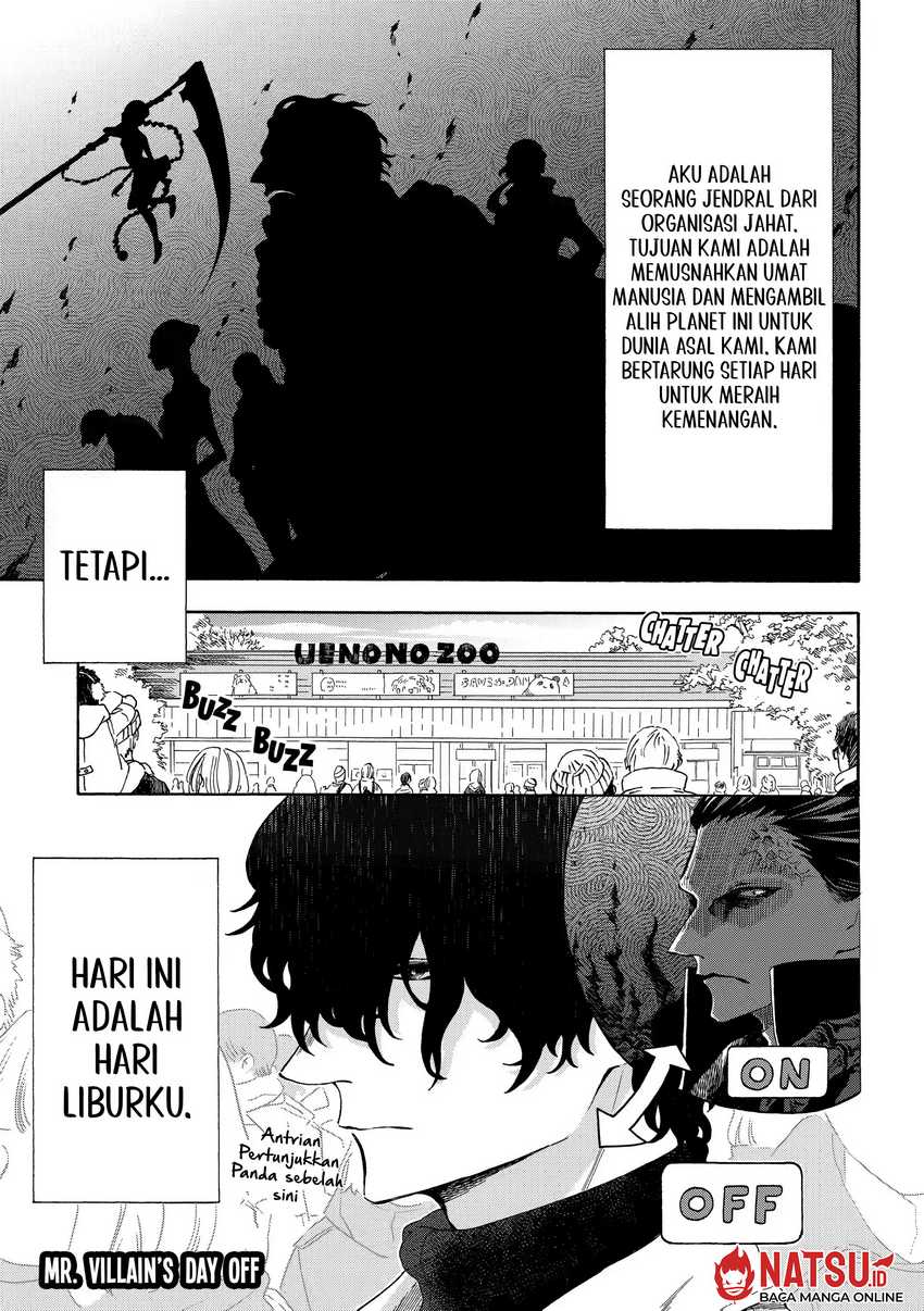 Manga Kyuujitsu no Warumono-san Chapter 01 gambar 2