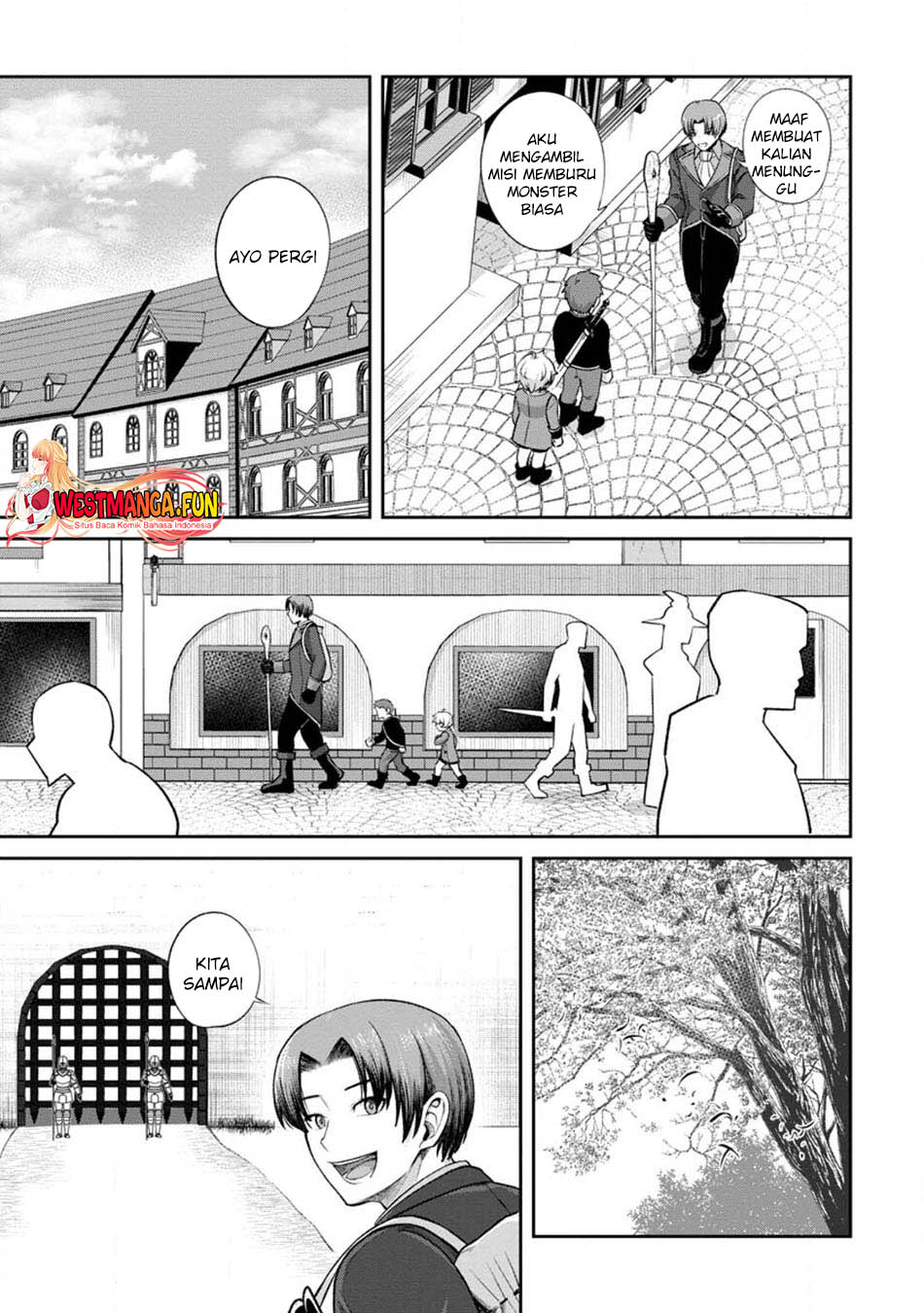 Manga That Time I Got Reincarnated With Talent ~I’ll Work Hard Even if I Go to Another World Chapter 02.3 gambar 2