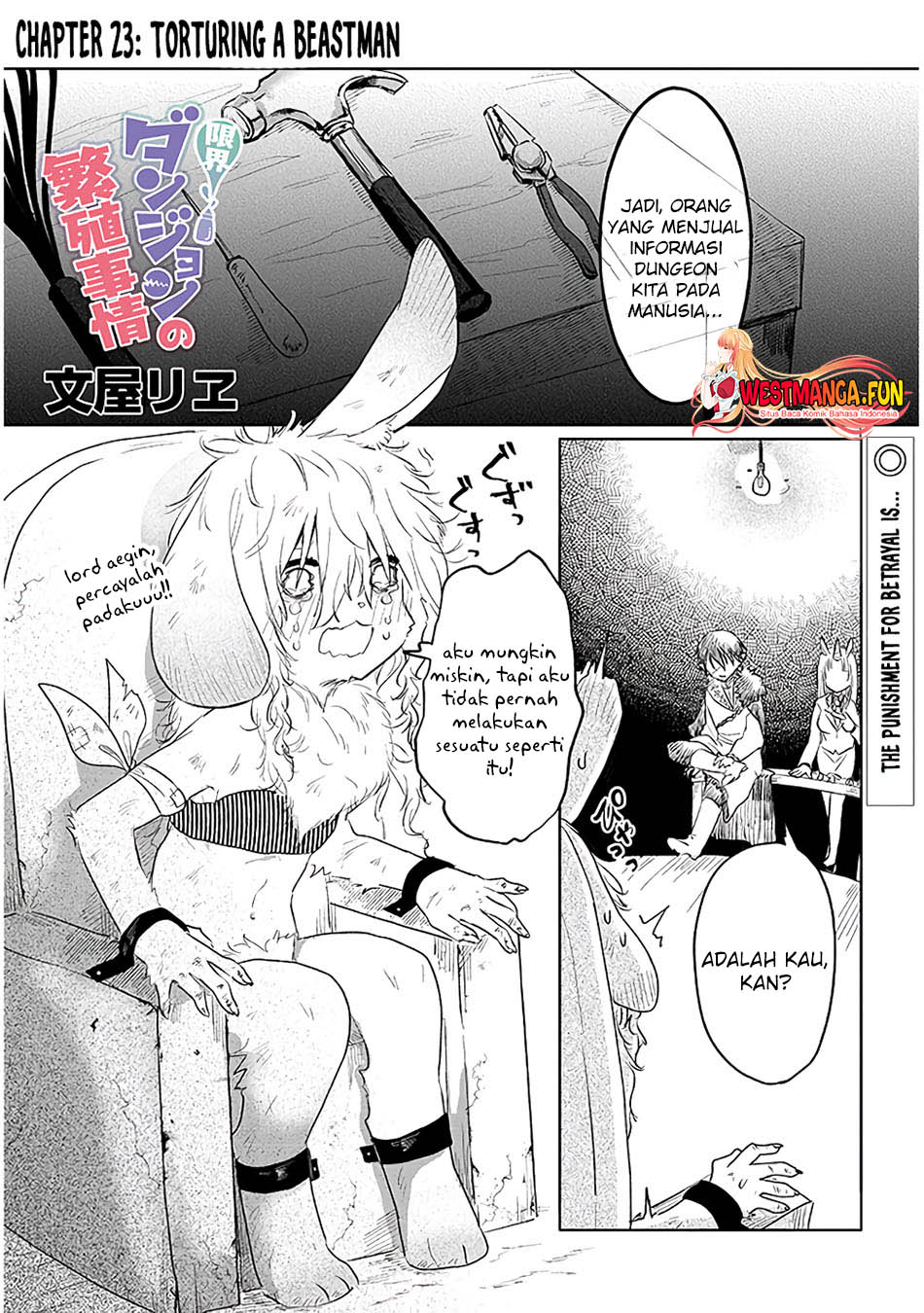 Manga Genkai Dungeon no Hanshoku Jijou Chapter 23 gambar 2