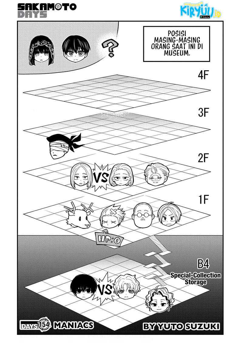 Manga Sakamoto Days Chapter 154 gambar 2