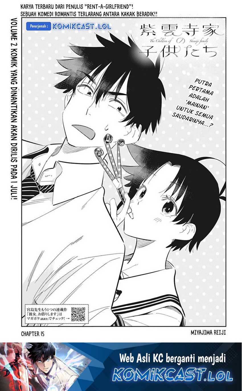 Manga Shiunji-ke no Kodomo-Tachi Chapter 15 gambar 2