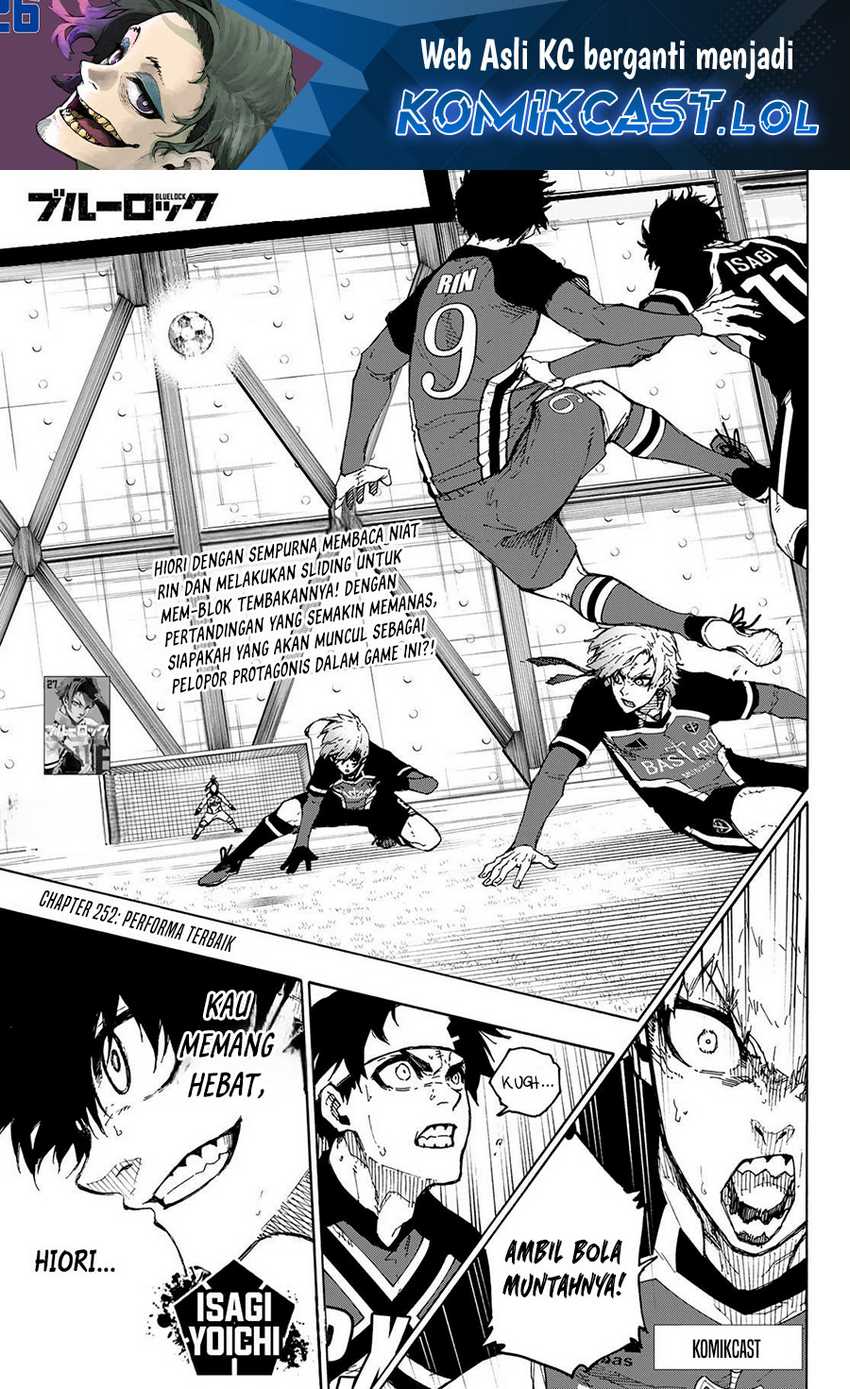 Manga Blue Lock Chapter 252 gambar 2