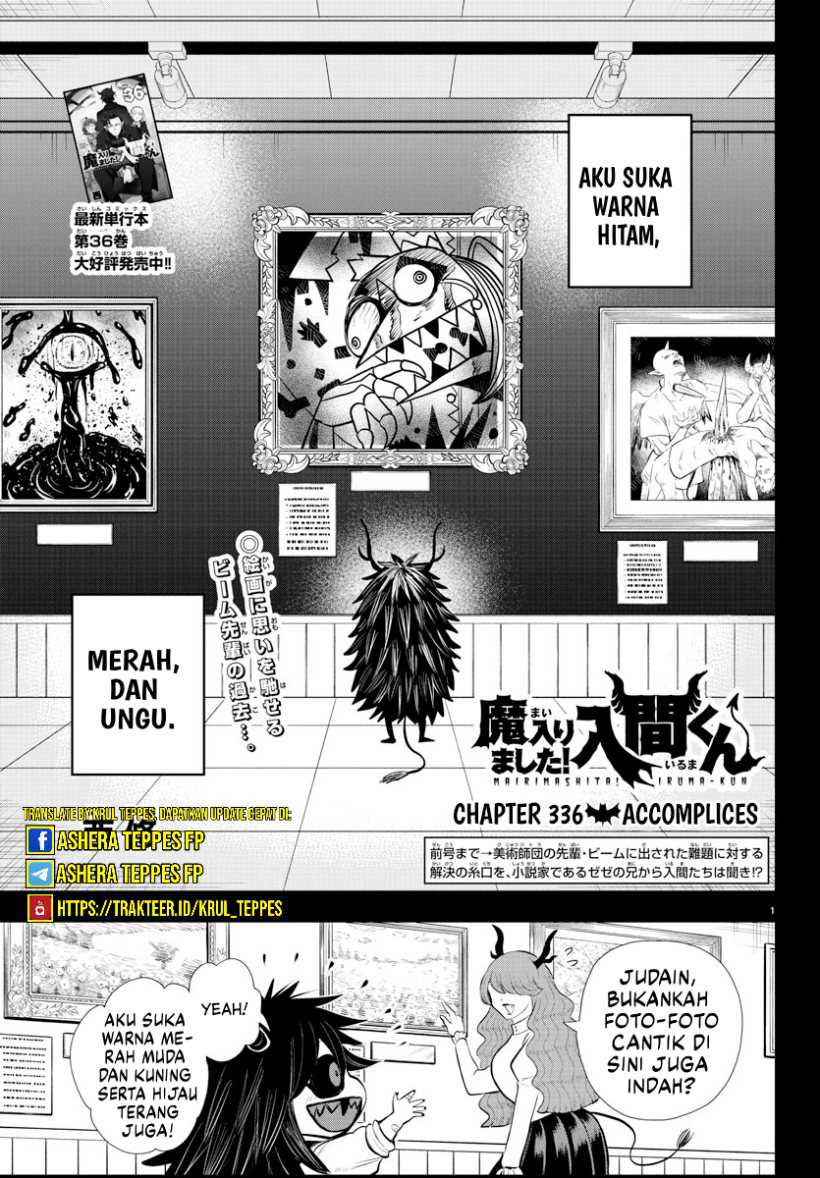 Manga Mairimashita! Iruma-kun Chapter 336 gambar 2