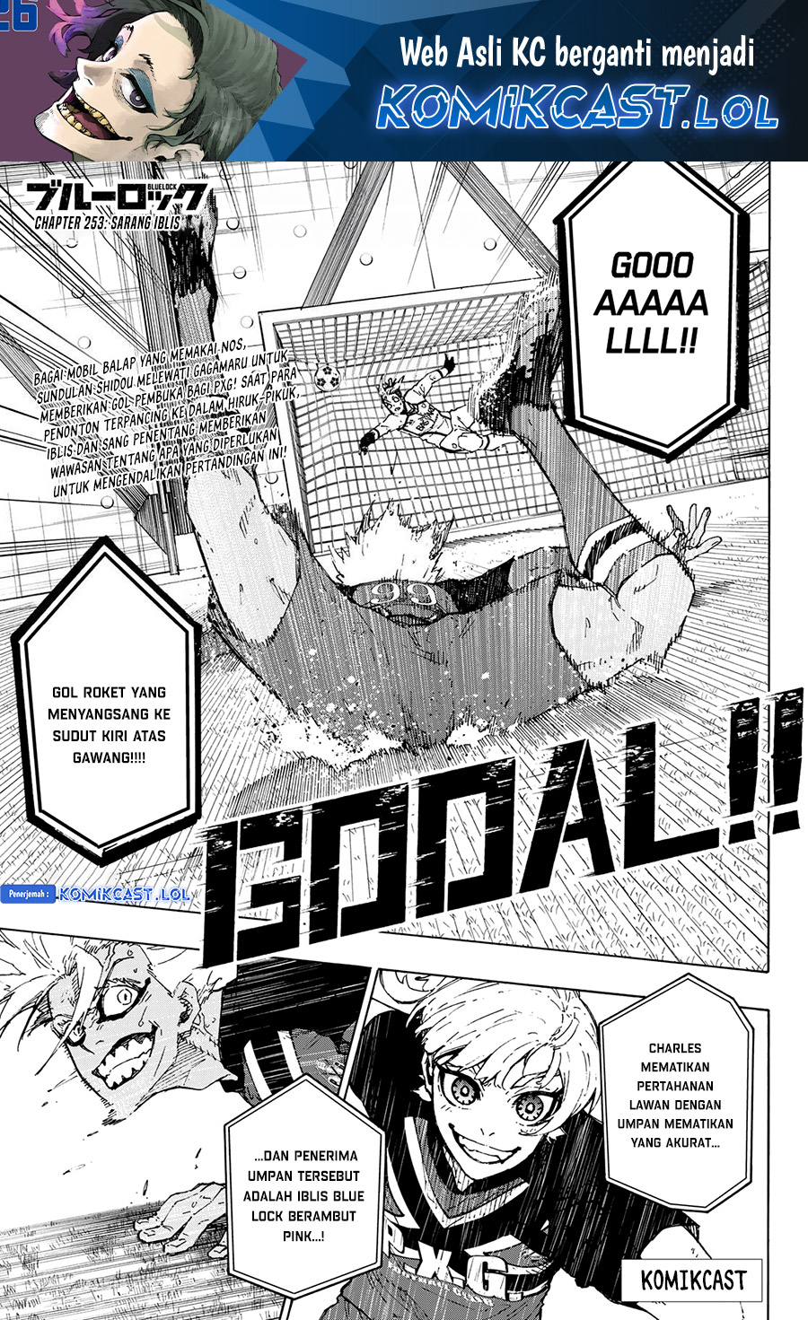 Manga Blue Lock Chapter 253 gambar 2