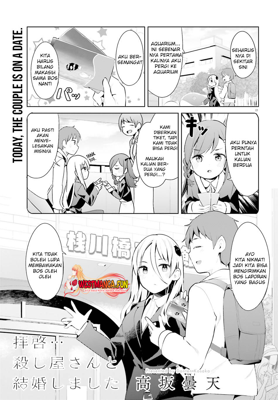 Manga Haikei… Koroshiya-san to Kekkon Shimashita Chapter 37 gambar 2