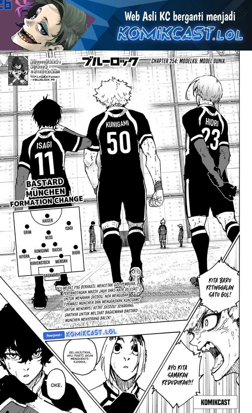 Manga Blue Lock Chapter 254 gambar 2