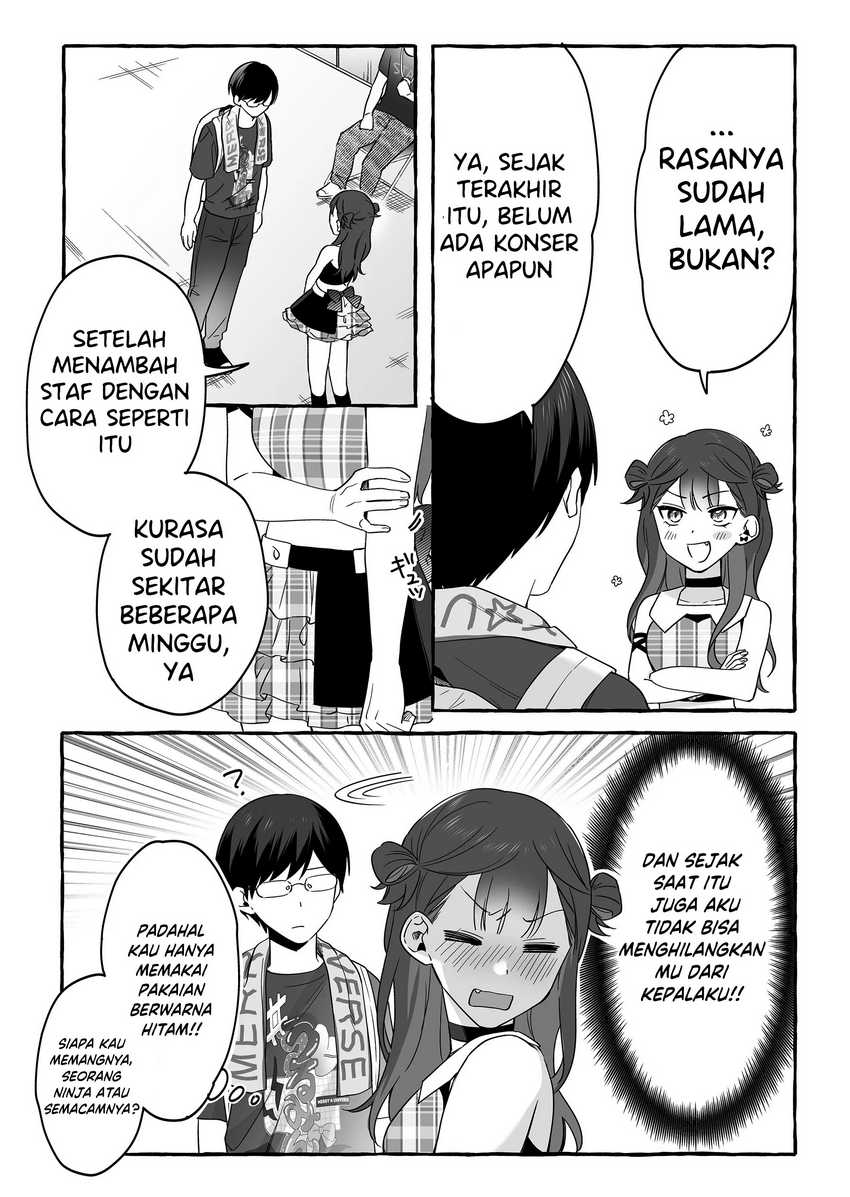 Manga Damedol to Sekai ni Hitori Dake no Fan (Serialization) Chapter 15 gambar 2